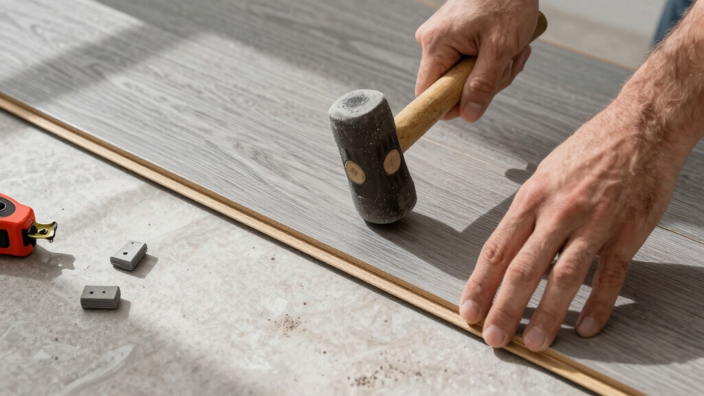 floating click lock vinyl planks