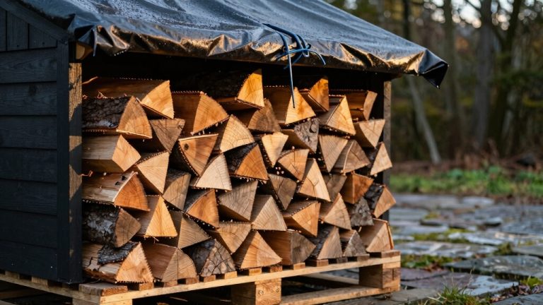 protect firewood from moisture