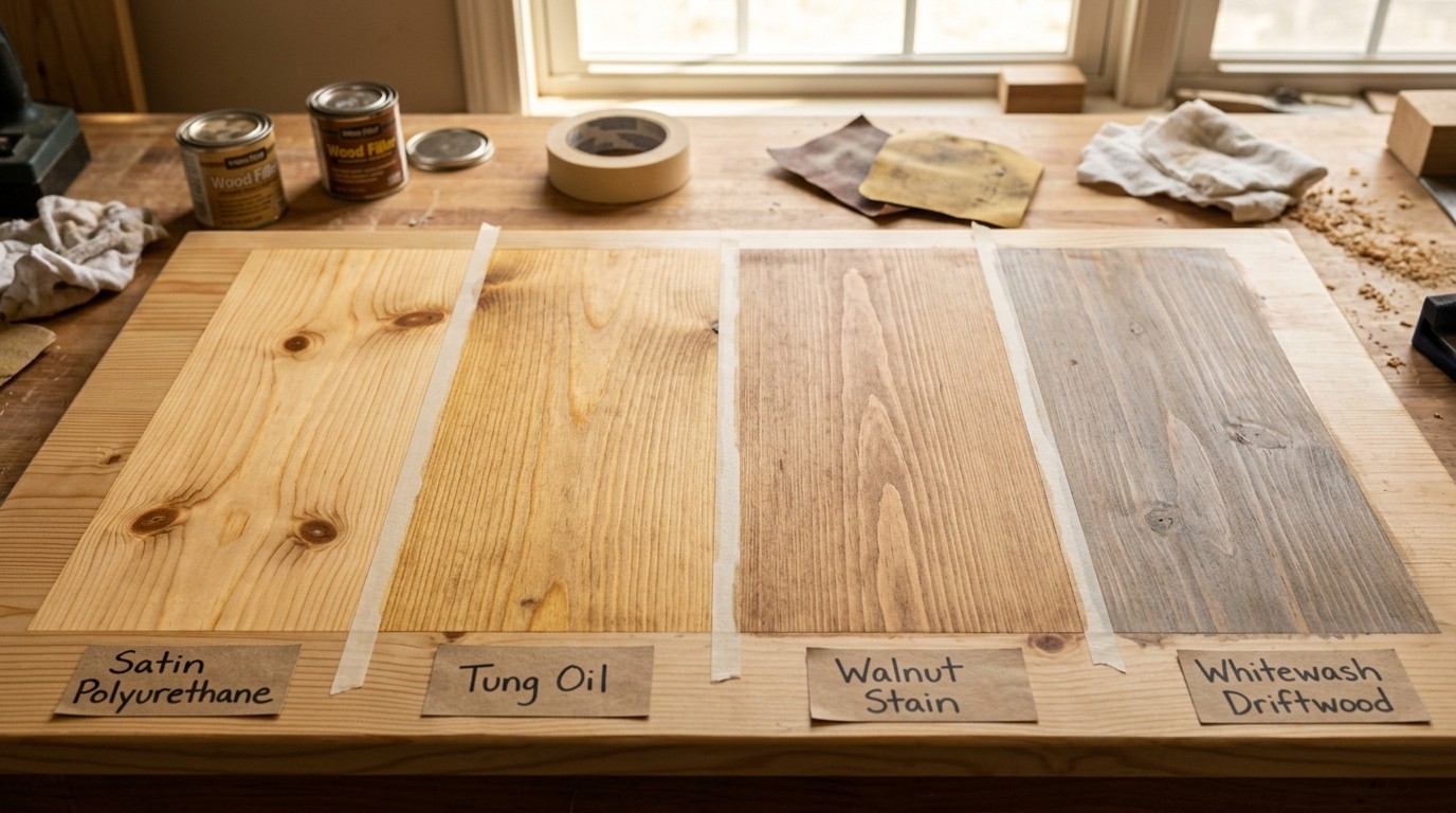 Finish for Pine Table Tops