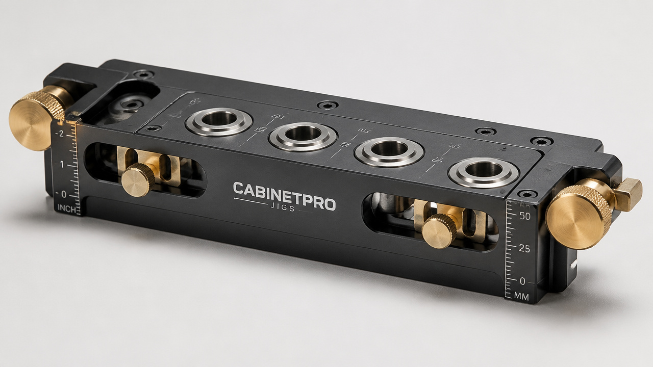 best cabinet handle jig