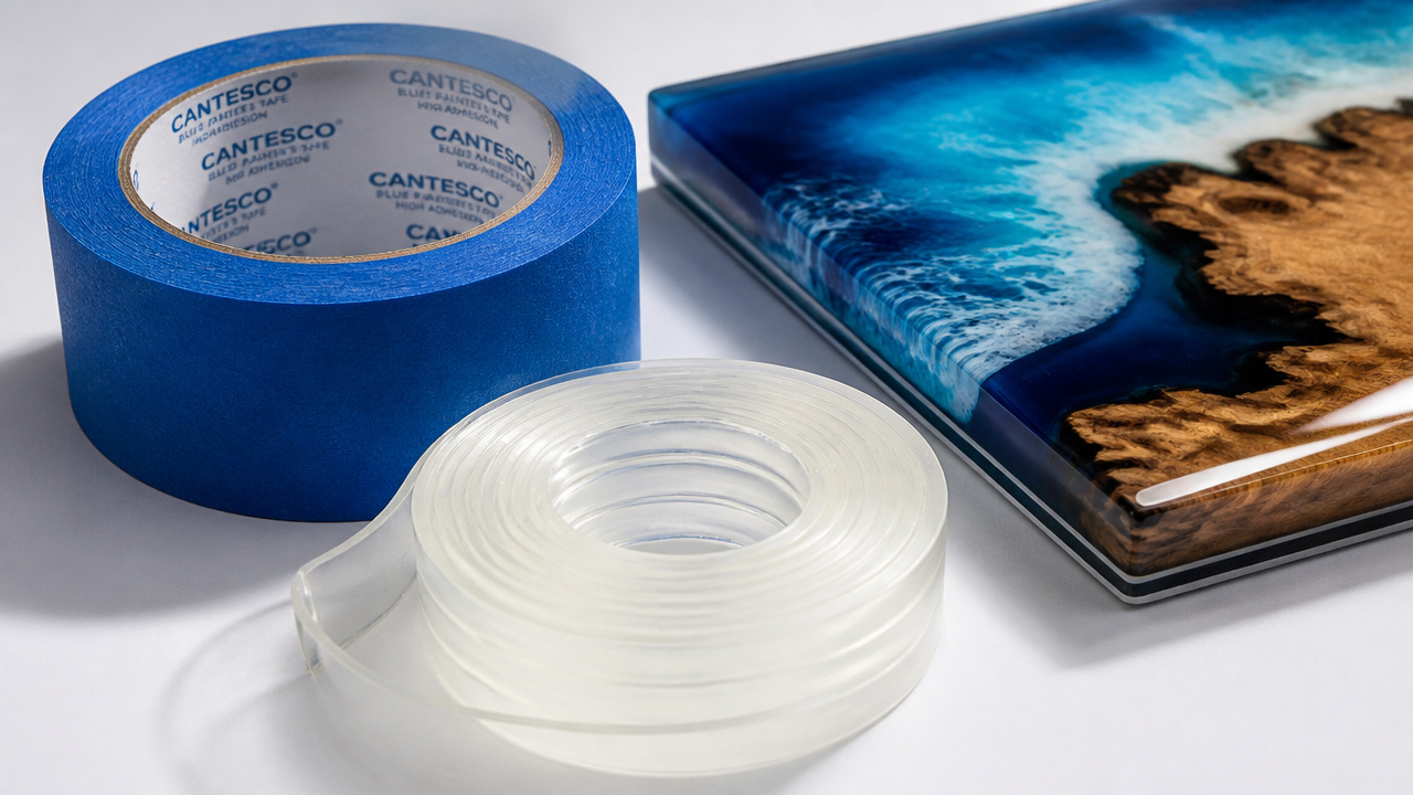 best tape for epoxy pours