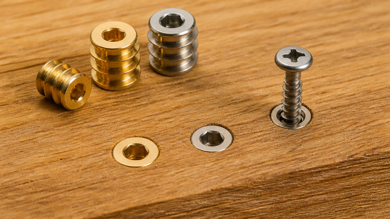 best threaded inserts for wood
