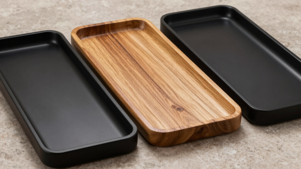 Which Finish Brings Out the Best in Your Serving Tray?