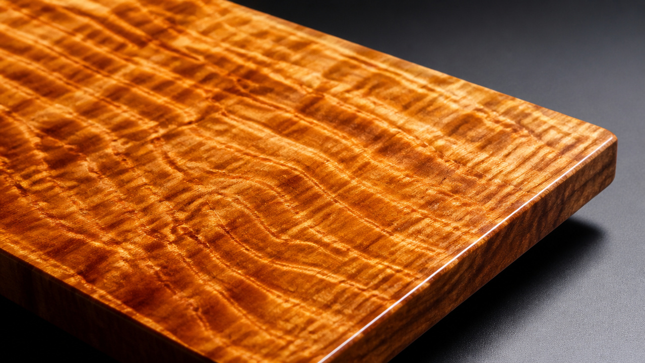 best finish for curly maple