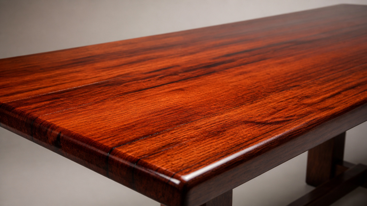 best finish for redwood table