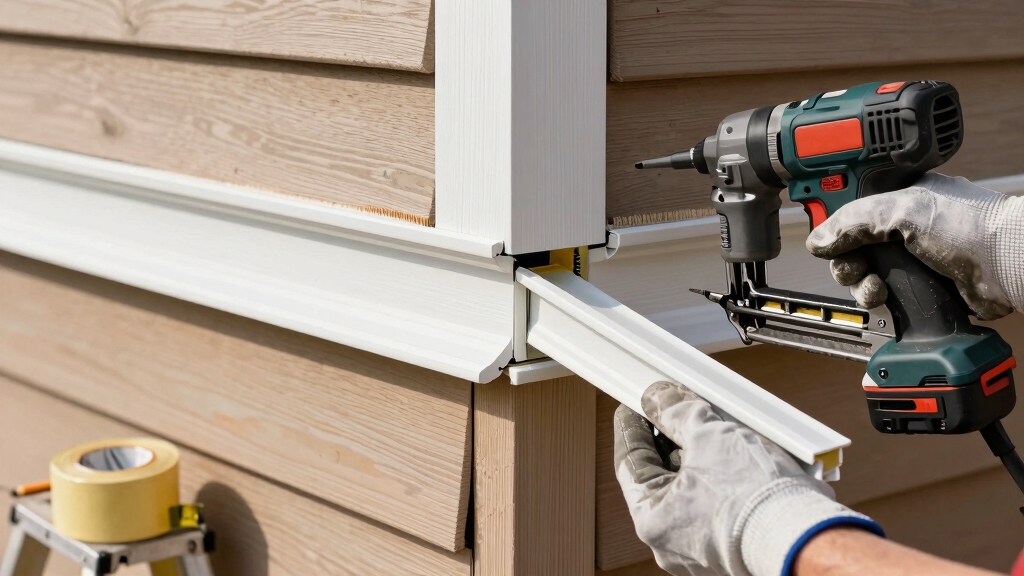 installing pvc trim correctly