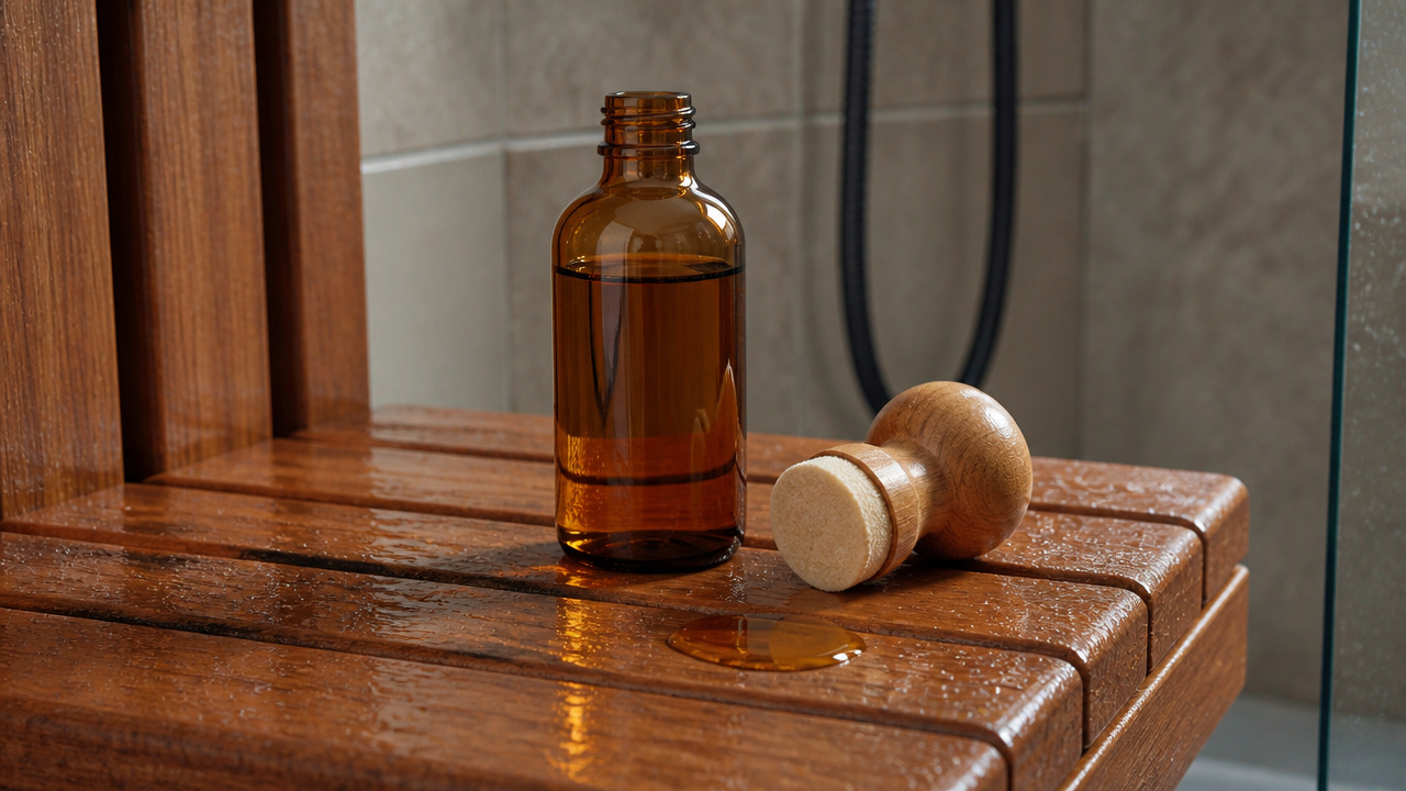 best teak oil for shower bench