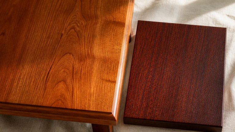 cherry versus mahogany comparison