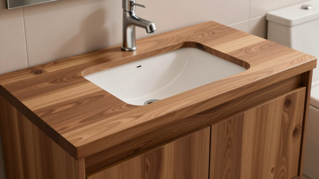 How to Pick the Best Finish for a Wood Countertop with Sink?