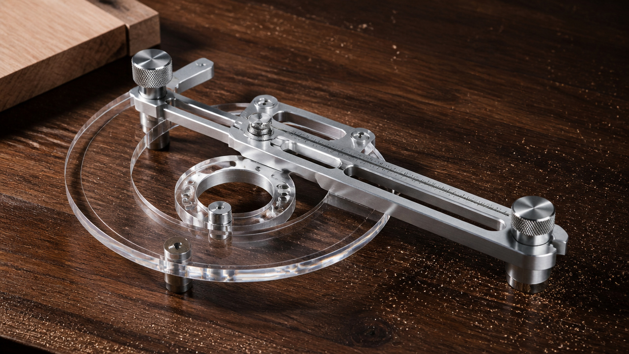 best router circle jig