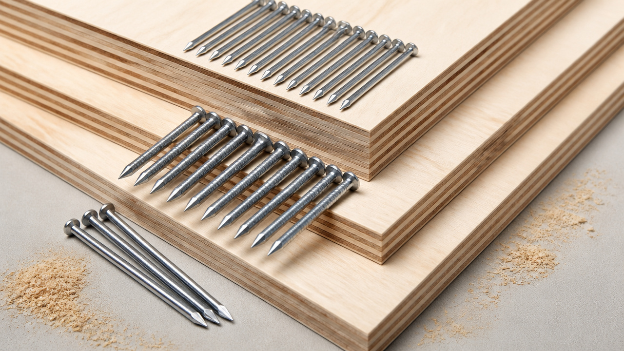 best nails for plywood